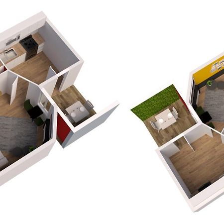 Mm Suites Reims Centre Terasse Zewnętrze zdjęcie