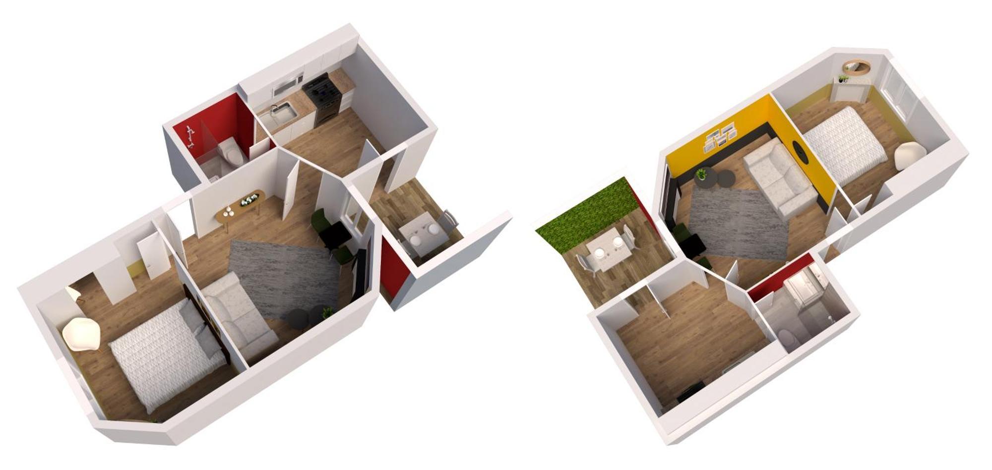 Mm Suites Reims Centre Terasse Zewnętrze zdjęcie